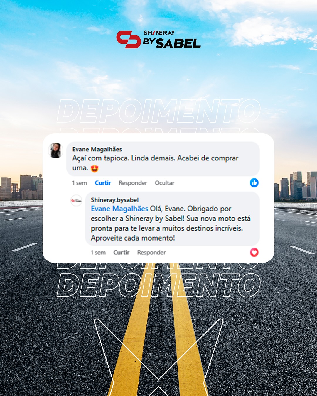 Além de motos tops, a By Sabel ainda tem as melhores condições do Brasil pra você sair de moto 0